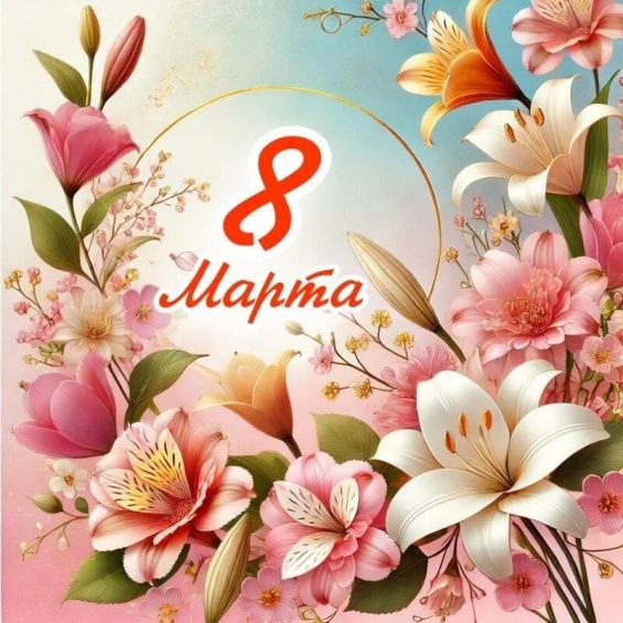 С 8 марта!